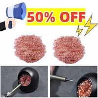 Soldering Tip Iron Cleaner Brass Sponge Solder Tip Cleaning Wire for Cleaning Soldering Irons and Tips