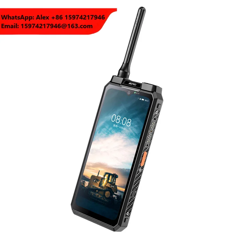 AORO M8 IP68 Rugged Radio Digital Analog Walkie Talkie 5000 Long Range POC DMR PTT Intrinsically Safe Mobile Phone Android 12