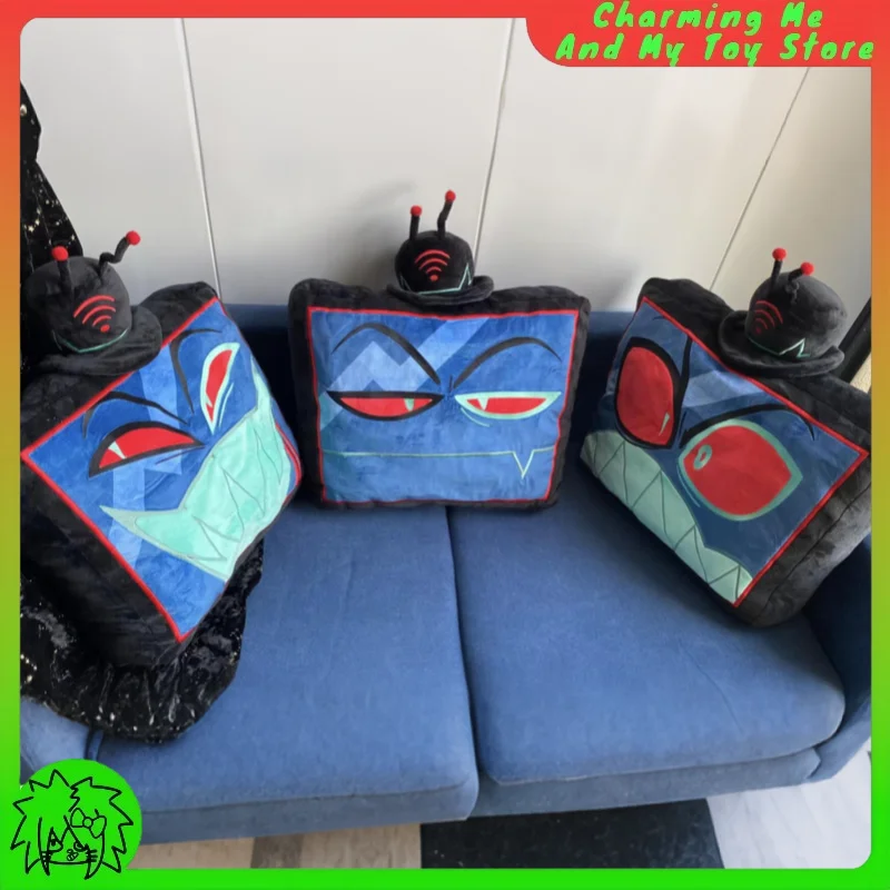 

Hazbin Hotel Plush Stuffed Toy Plush Cushions Anime Peripheral Plush Dolls Reversible Sofa Pillows Throw Pillows Gift Presale