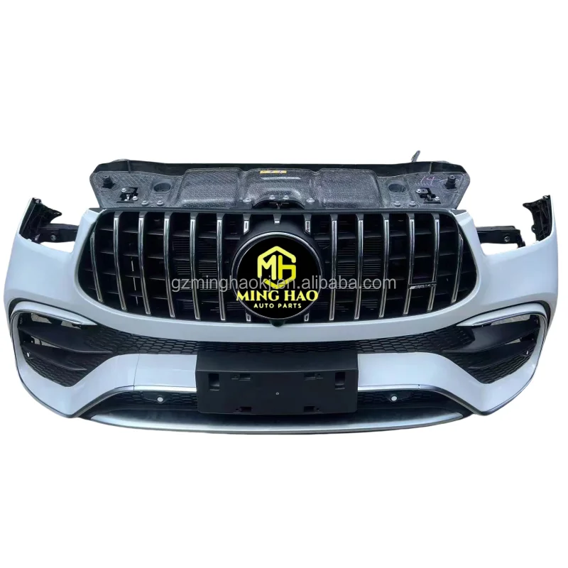 Hot Selling Gesson Front Bumper with Headlights for Mercedes GLE53 167 Best Quality Used Car Bumper Hood Fender