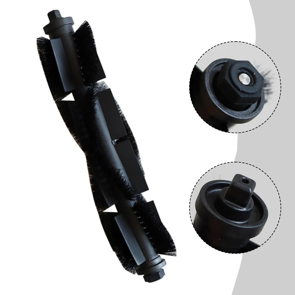 

1pc Roller Brush For Verefa L11 Pro Robot Vacuum Cleaner Accessories Main Brush Replacement Parts Black Accessories