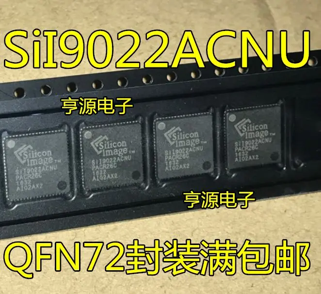 

Free shipping SII9022ACNU SIL9022ACNU SII9022 QFN72 HDMI 5PCS