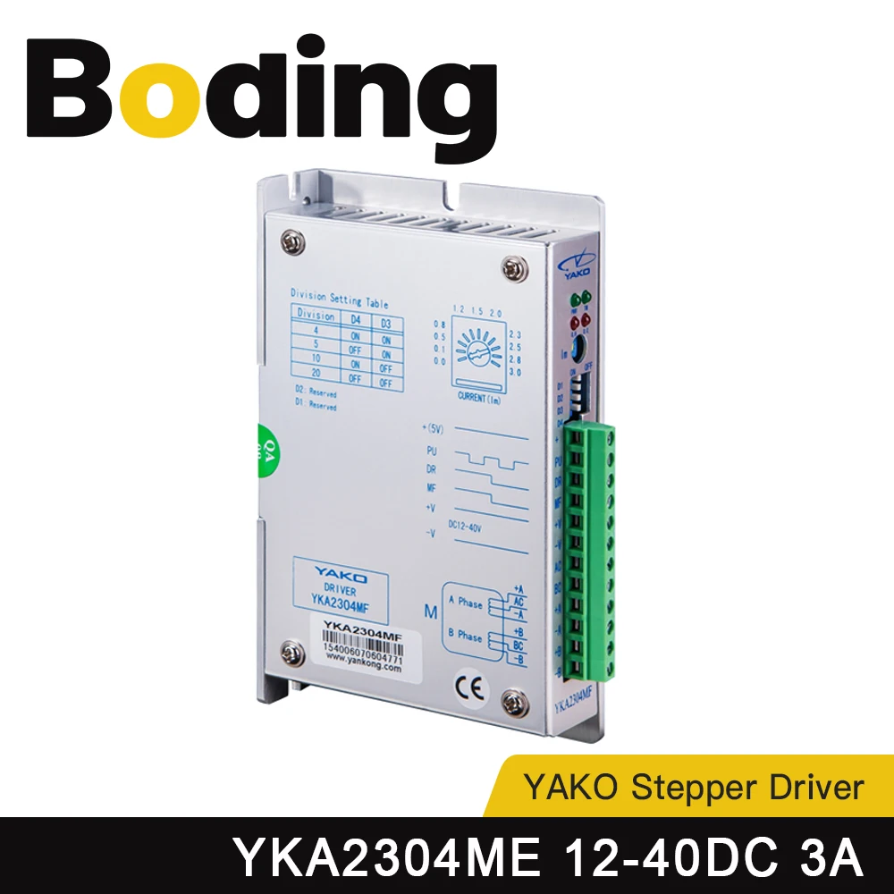 BODING YAKO Stepper Motor Driver YKA2304ME DC 12-40V 3A