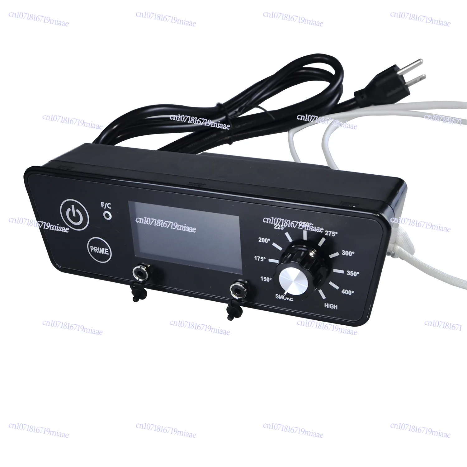 Outdoor Pellet Oven Temperature Controller with LCD Screen and Double Meat Probe, 120V60HZ