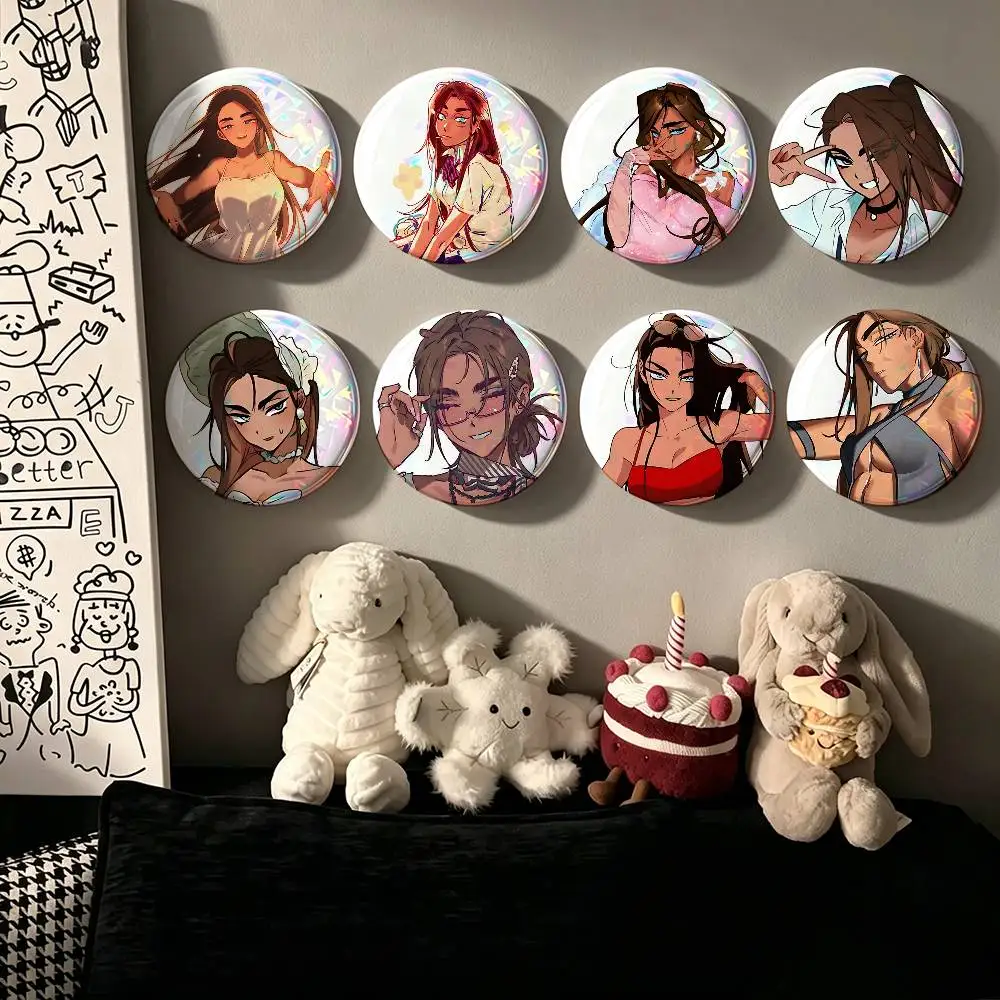 Hyuna Alien Stage Badge Pins For Friend, Backpack, Clothing, Collectible Accessories, Jewelry Gift