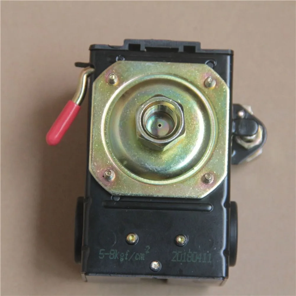 

Ручка переключателя давления 90-120 фунтов на квадратный дюйм, 220 В, запасные части, горизонтальный регулирующий клапан, 1 порт, 5-8 бар, контроллер давления воздуха