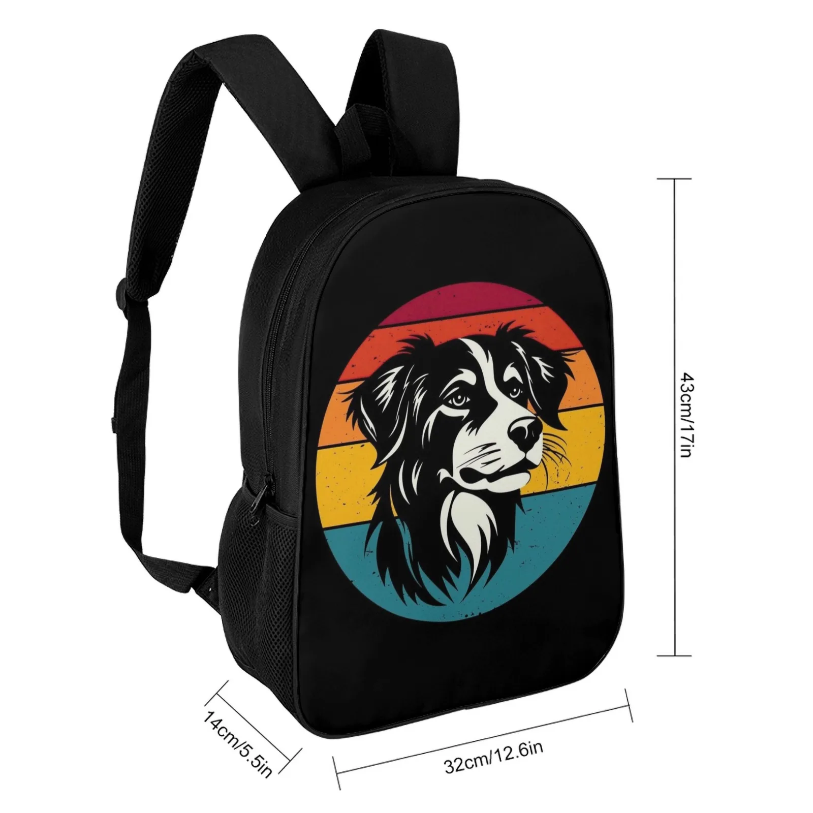 Hewan Anjing Lucu 17 Inci Ransel Sekolah Tas Sekolah Remaja Laki-laki Bolsa Mochilas De Hombre Bolso Tas Mochila Mochila Bolsa H