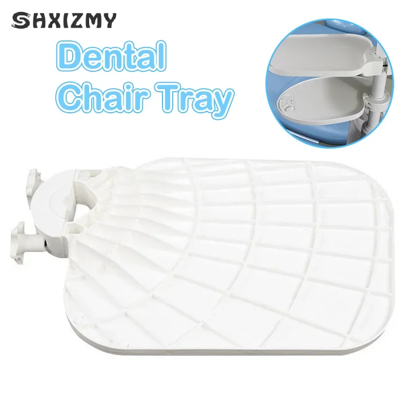 

Dental Chair Scaler Tray Plastic Post Mounted Shelf Dentist Chair Accessories Dentistry Consumables Dentistry Equipment