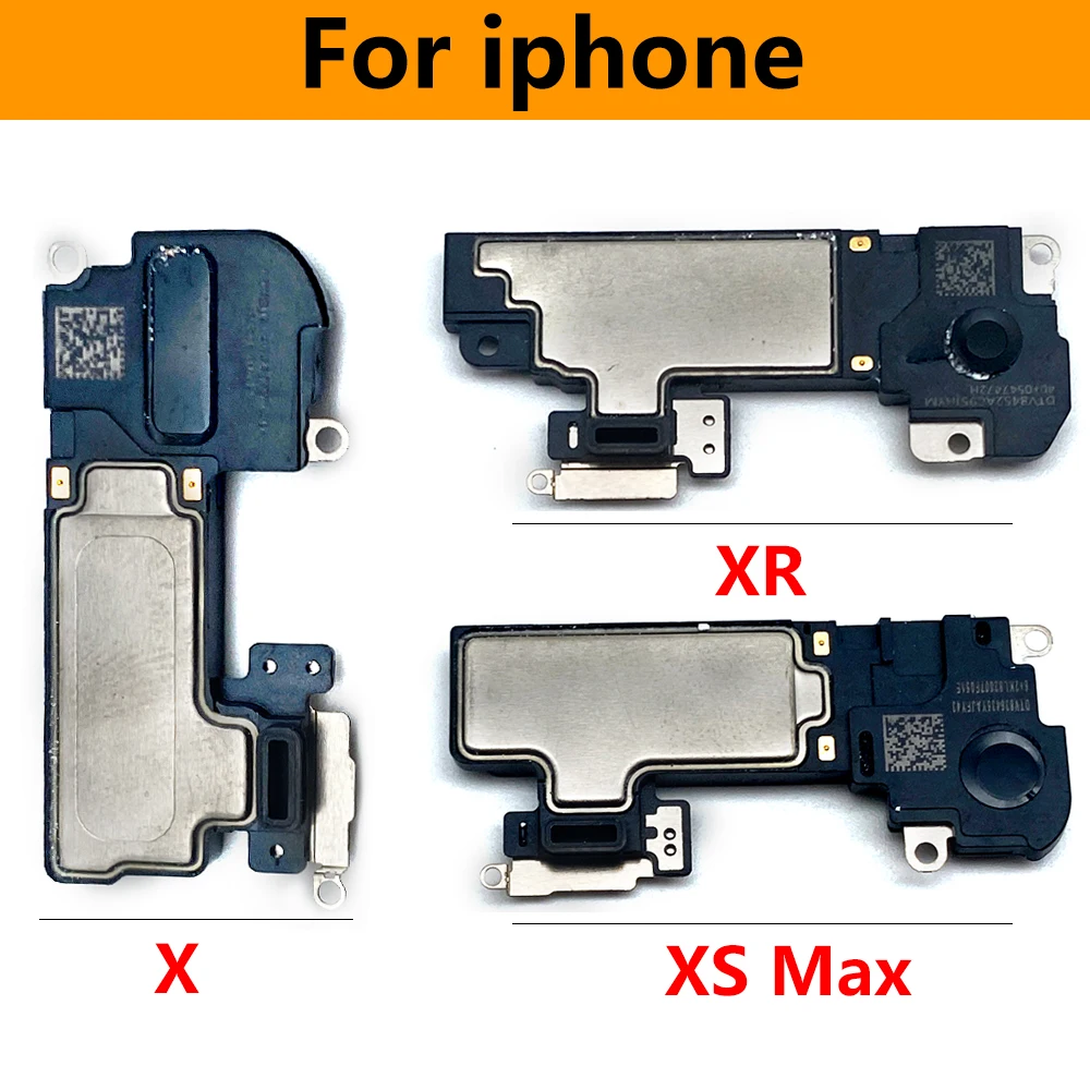 Earpiece top Speaker Sound Receiver headphone ecouteur earphone Flex Cable Replace For IPhone X XR 6 6S 7 8 Plus XS 11 Pro Max