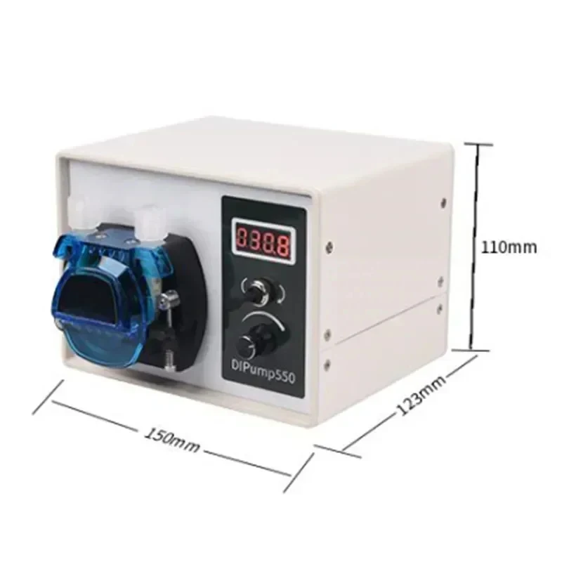 Upgraded High Precision Peristaltic Pump – Large Flow Compact Size, Food Filling / Circulation / Constant Flow