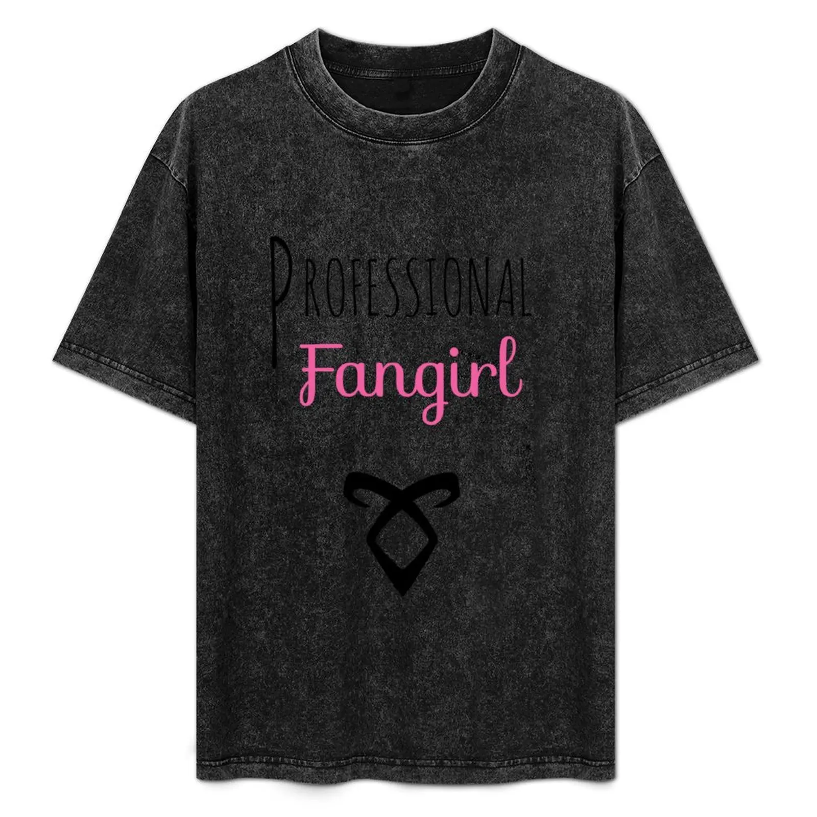 

Professional Fangirl - Shadowhunter T-Shirt cotton graphic tees custom t-shirts for a boy t shirt men