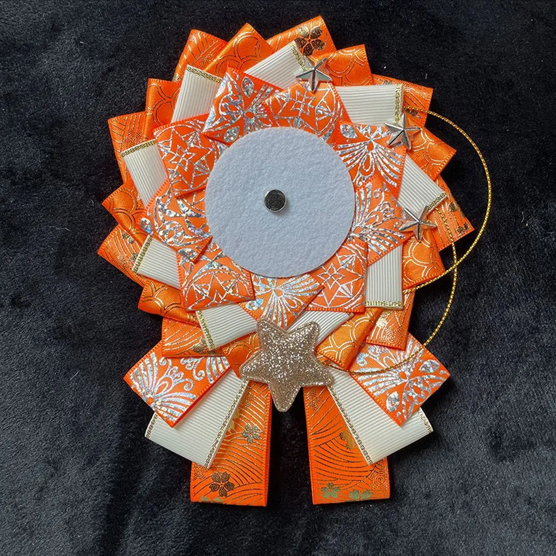 2026 Japanese Style Badge Holder Goods Display Base Tray Hand Made Badge Rosette Cute Star Decoration Lolita Ita Bag Accessories
