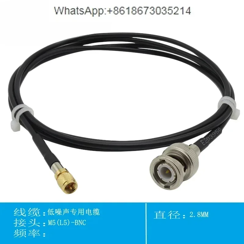 

Acceleration sensor cable BNC circular M5/L5 10-32UNF special test cable for vibration sensor