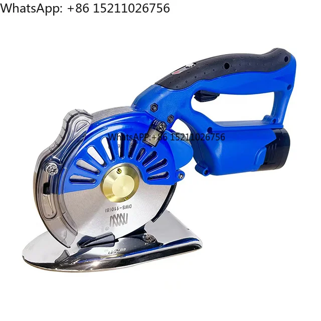 RCS-100B Automatic and Manual Grade Cloth Cutting Machine Direct Drive Servo with Battery Core Engine Motor for Retail Home Use