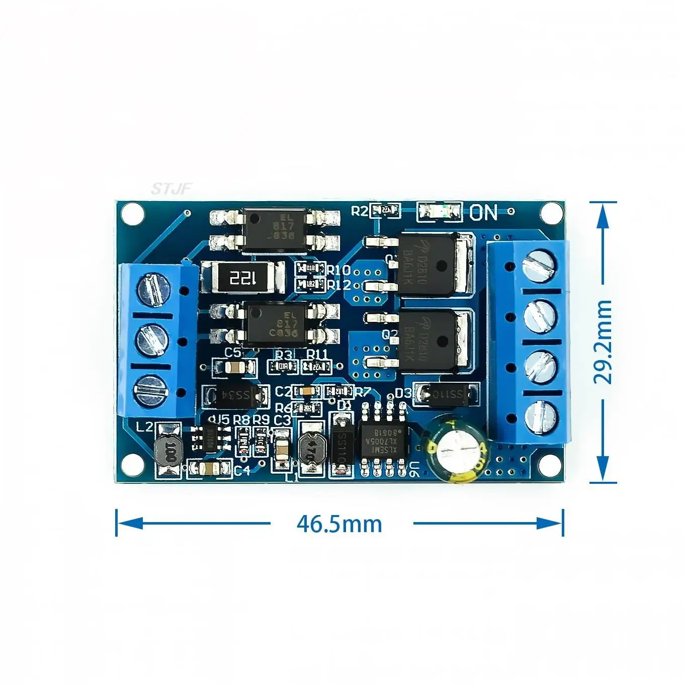 High-Power 600W MOS Tube FET Trigger Drive Module PWM Control High / Low Level Trigger Switch DC 4V-60V 5V 12V 24V