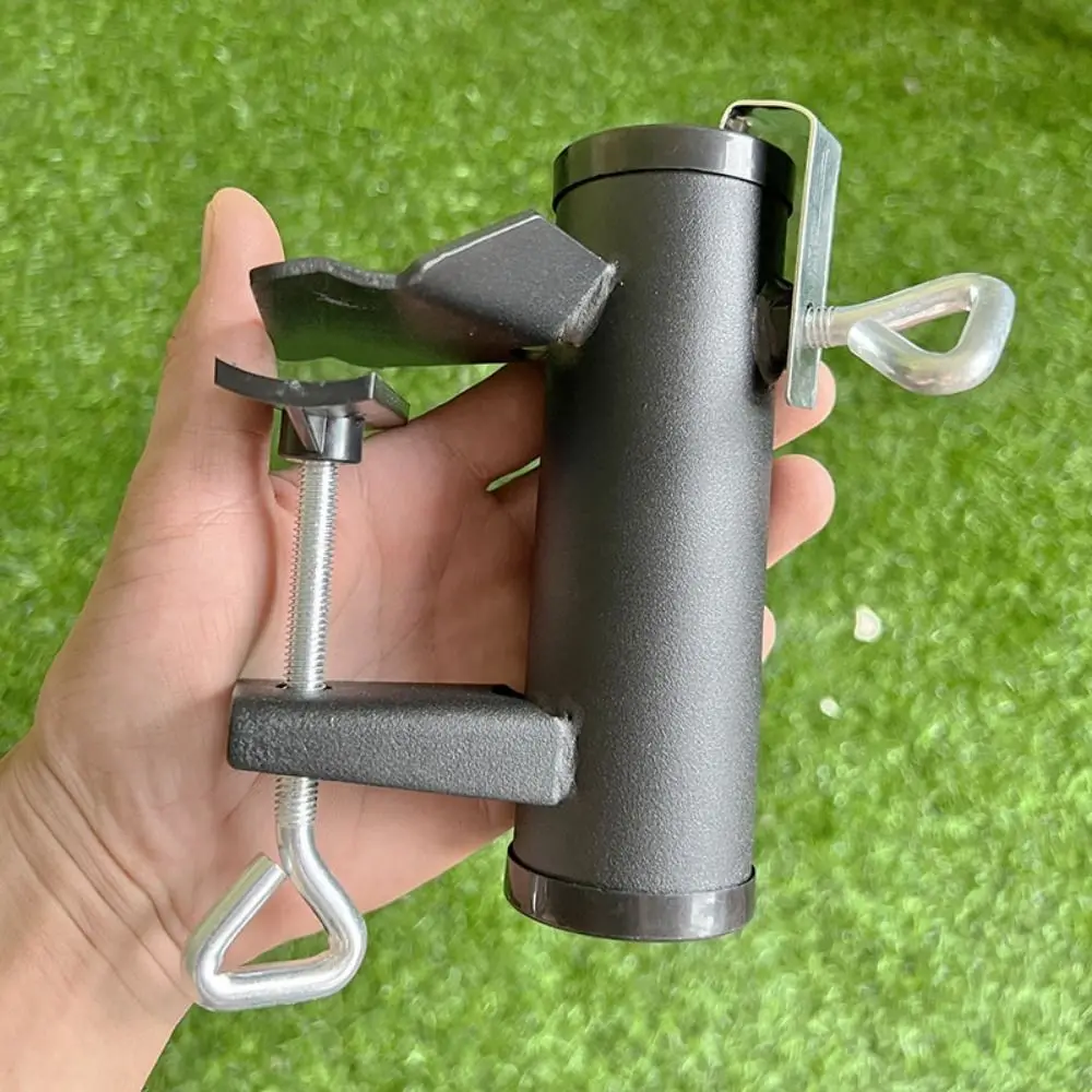 حامل مظلة فناء قابل للتعديل سهل التركيب مشبك مظلة عالي التحمل مقاوم للصدأ حامل مظلة قوي للسطح لصيد الأسماك #5