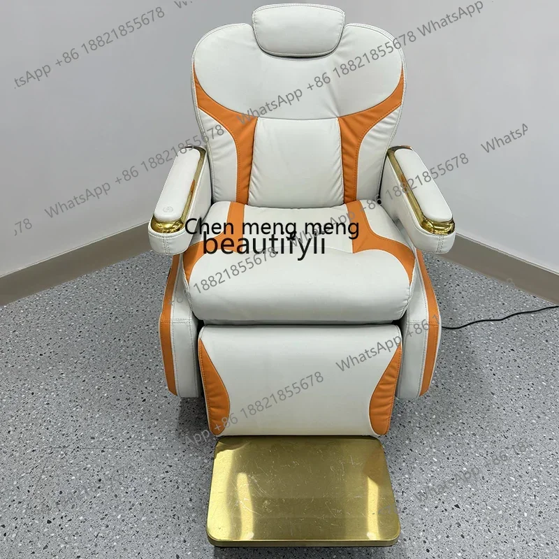D178 New Hairdressing Chair for Hair Salon Hot Dyeing Beauty Hair Care Shop Electric down Barber Shop Chair