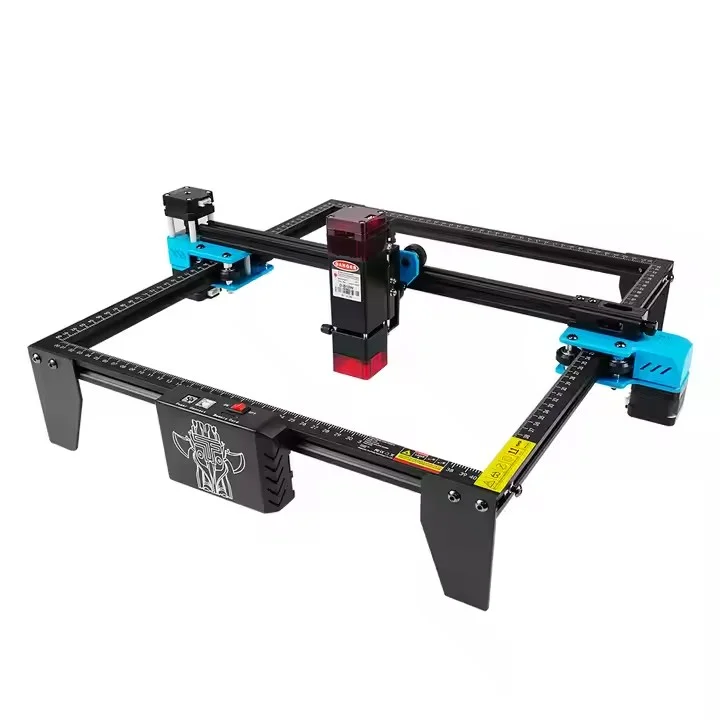 10W Diode Laserbron Graveermachine voor Glas Acryl Leer MDF Professionele CNC Lasercutter voor de detailhandel