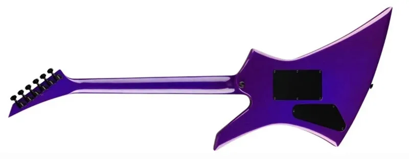 Purple Body Electric Guitar with Rosewood Fretboard,Black Hardware,Provide customized services