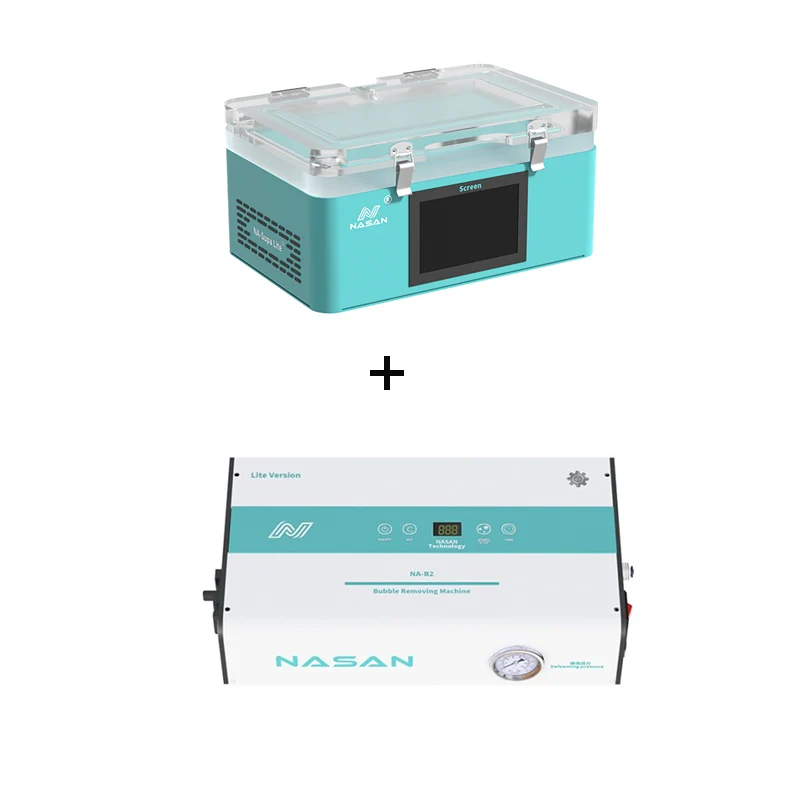 Nasan Na Supa Lite Laminating Machine + NASAN b2+ plus +RS1 Vaccum Pump