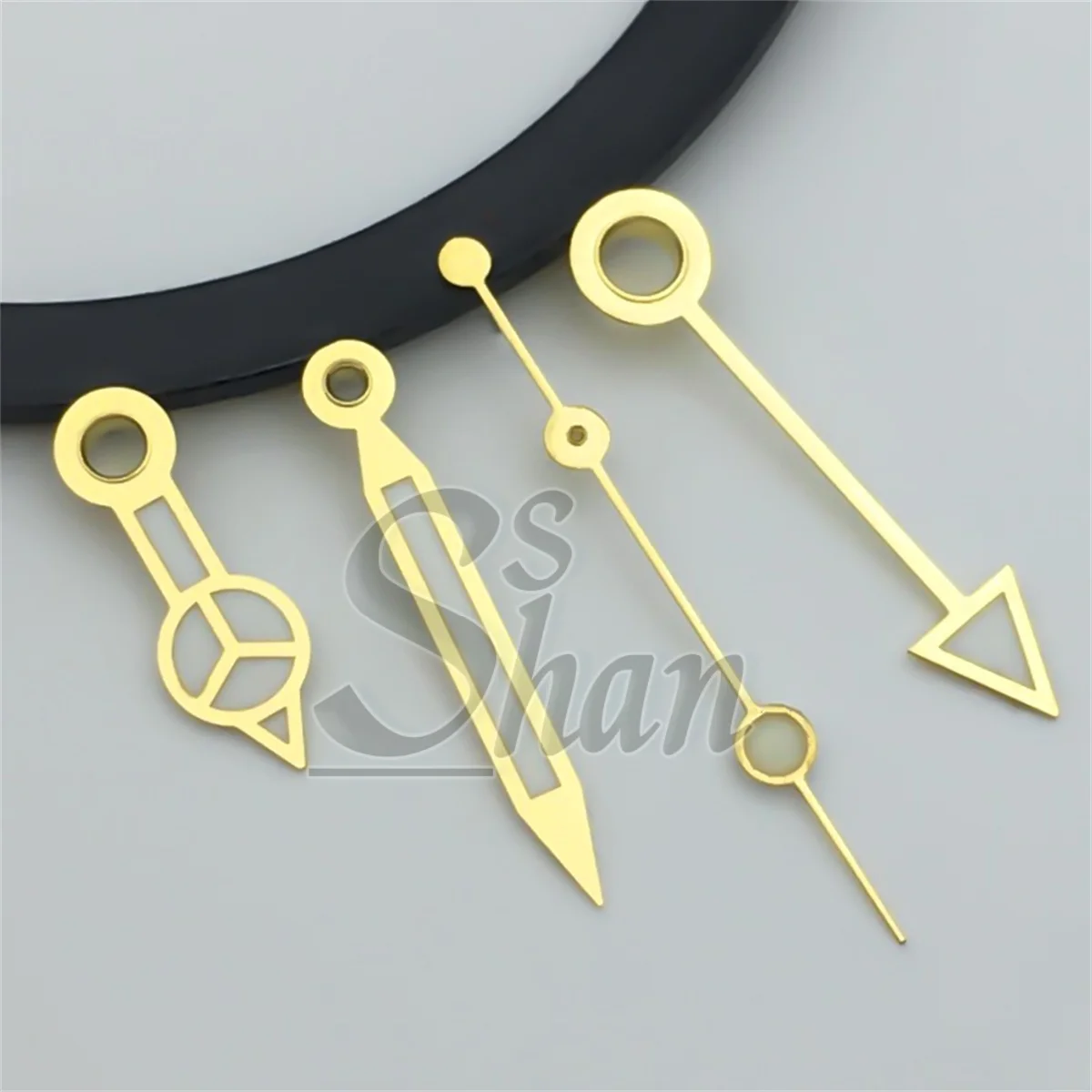 

green luminous hands of the 515 GMT watch are suitable for replacing some components of the 515 quartz movement men's watch