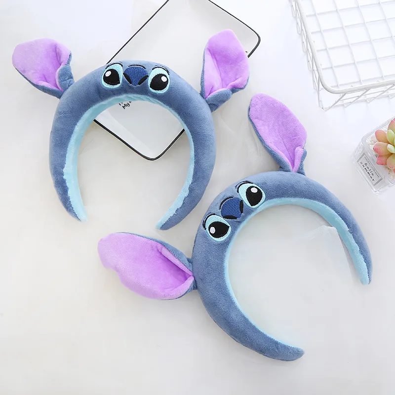 Anime Disney Toy Story Alien Doll Hairband Kawaii Boys Girls Hair Accessories Stitch Headdress Kids Cosplay Toys Birthday Gifts