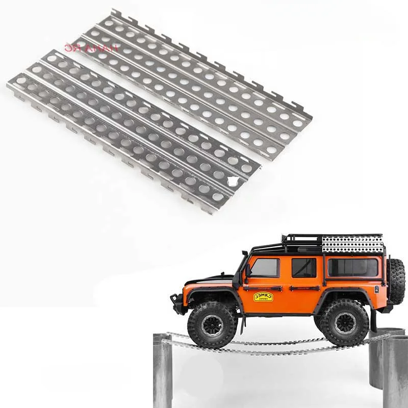 

Pair of simulated metal sand boards anti-skids escape boards for 1/10 RC Crawler Car TRX4 SCX10 TRX6 D90 Upgrade Accessories