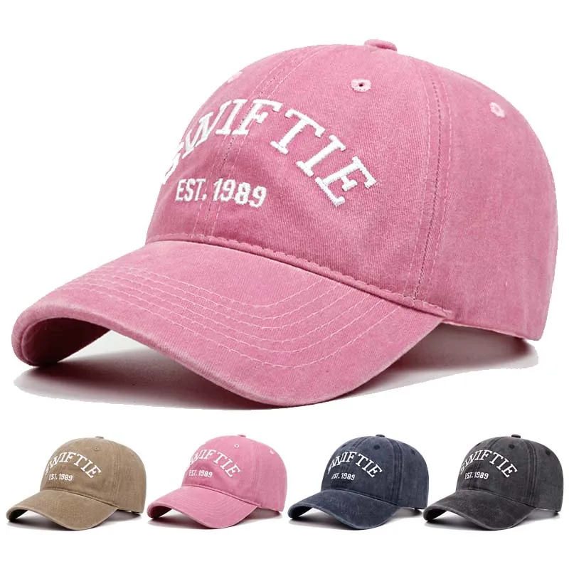 Wysokiej jakości czapki z daszkiem z haftem 1989 dla mężczyzn Kobiety Moda Vintage Miękka bawełniana czapka taty Unisex Prezenty od fanów Miłośnik czapki