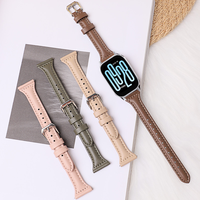 20mm 22mm strap For Samsung Galaxy watch 6/7/5Pro/4 Classic/Xiaomi watch S4 Slim Leather bracelet Redmi Watch 5 Active/Lite band
