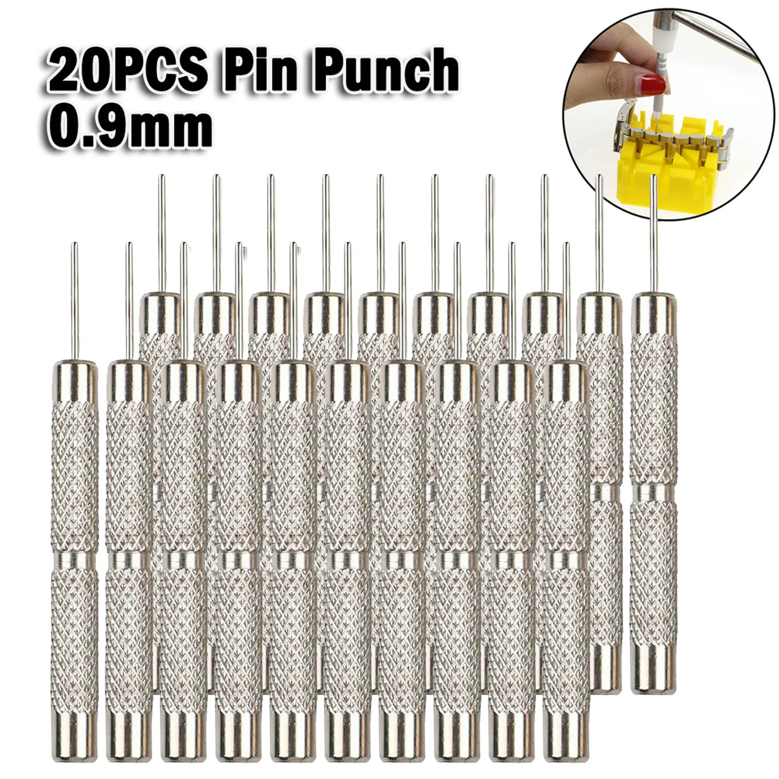 Watch Pin Punch Replacement Riveting Bracelet Jewelry Pin Remover Repair Tool Spare Parts Watch Punches Accessories