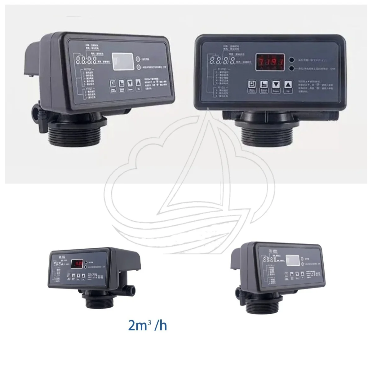 Automatic Multi-port Valve For Water Treatment Sand Carbon Filter Tank Backwashing Control System