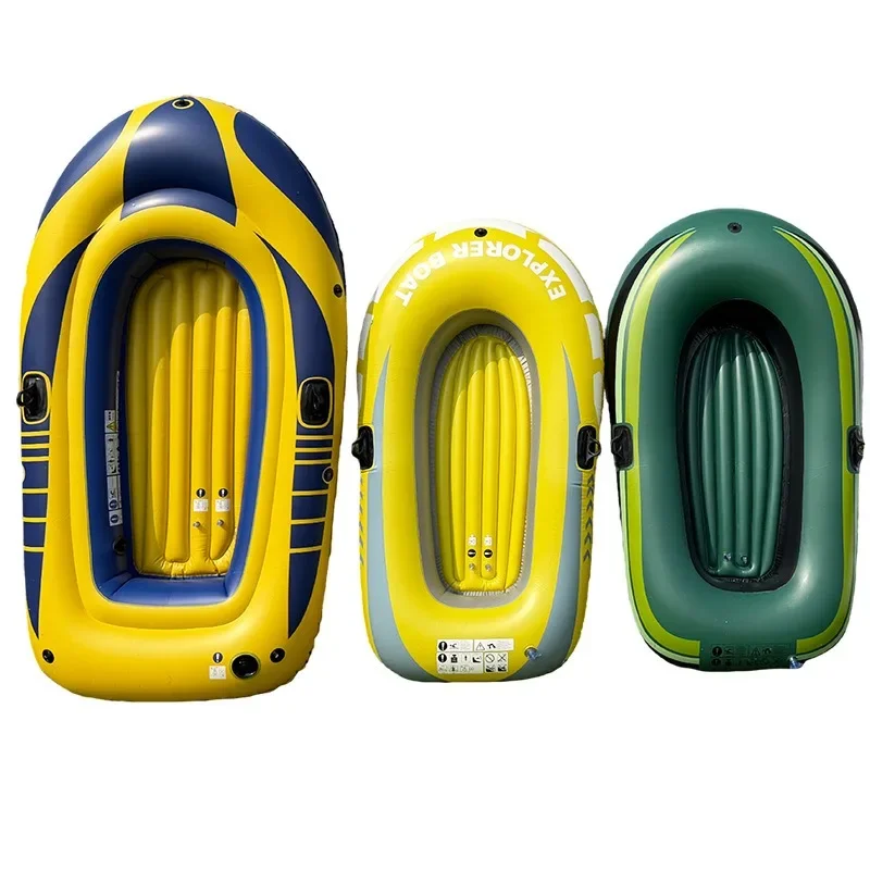 Kayak inflatable boat, thickened and wear-resistant assault boat, rubber boat, fishing and drifting, outdoor hovercraft, kayak