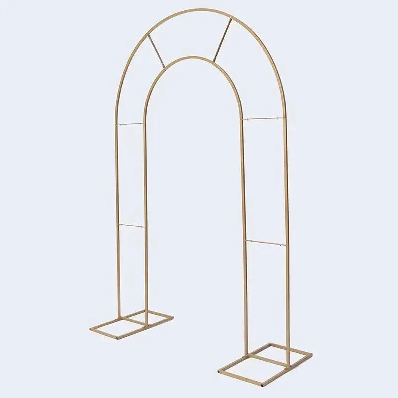 Round Balloon Arch Stand for Wedding Party Holiday Decoration Event Supplies Backdrop Frame Kit Birthday Celebration Decor