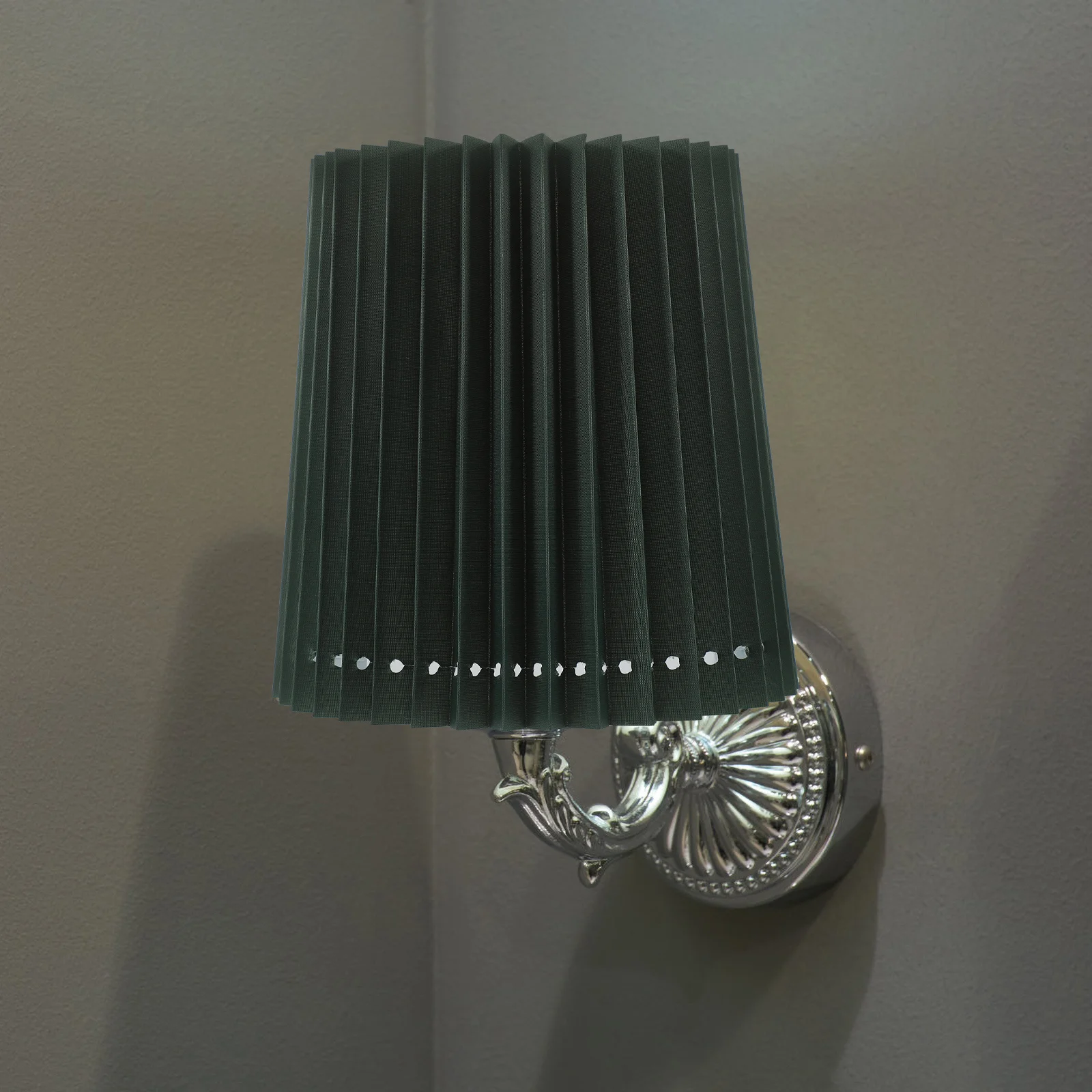 

Pleated Small Lampshade E27 E14 Base Cloth Indoor Light Cover Decorative Lamp Shade for Table Desk Ceiling Lamp