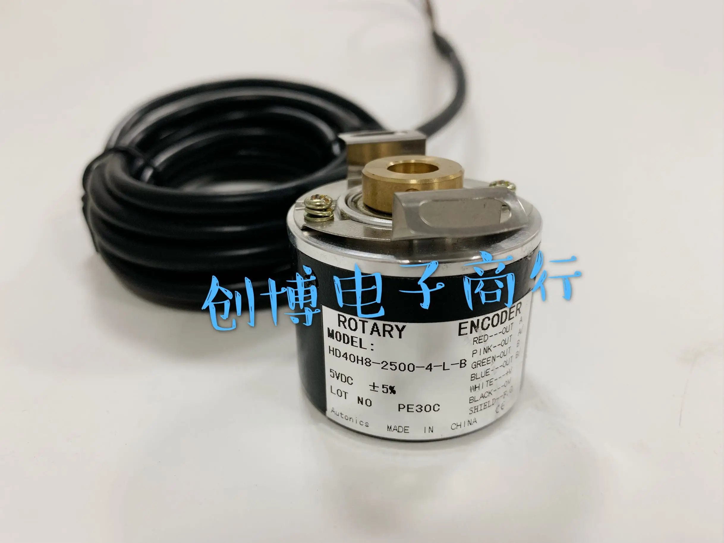 HD40H8-2500-4-LB inner hole 8mm photoelectric rotary encoder outer diameter 40mmROTARY ENCODER