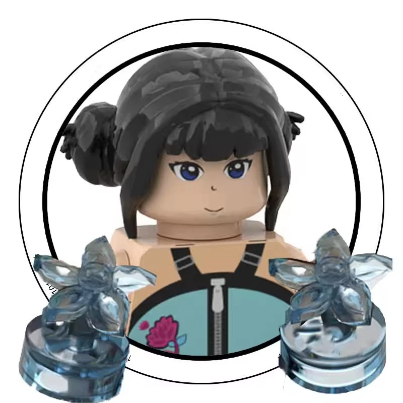 2026 Kpop شيطان الصيادين عمل صغير الشكل اللبنات لعبة الأجهزة الطرفية مكتب الديكور جمع أرقام لعبة مجسمة للطفل #4