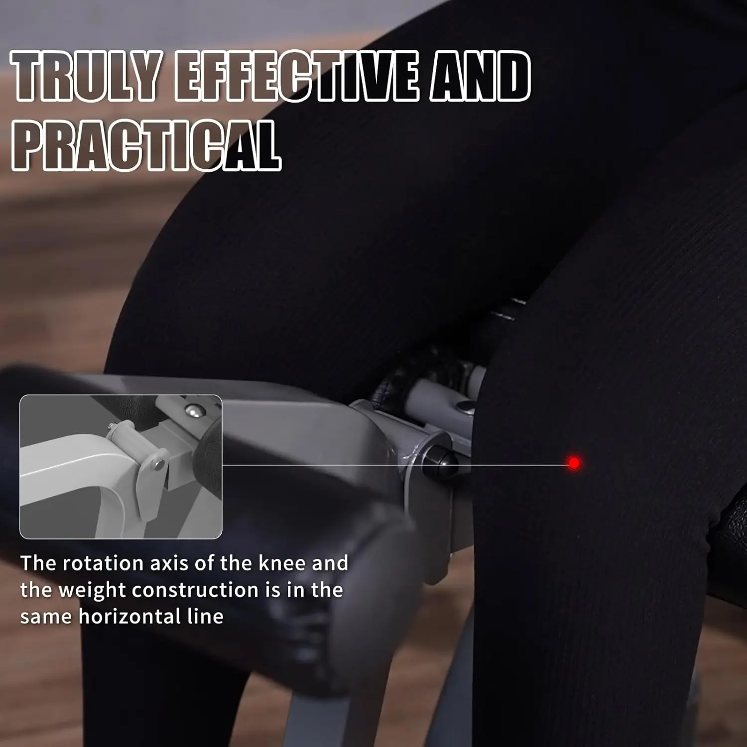 Mesin Ekstensi dan Curl Kaki 2-in-1 yang Dapat Disesuaikan, Transisi Mudah, Mesin Kaki untuk Gym di Rumah, Kapasitas Beban 660LBS·Popularitas Baru