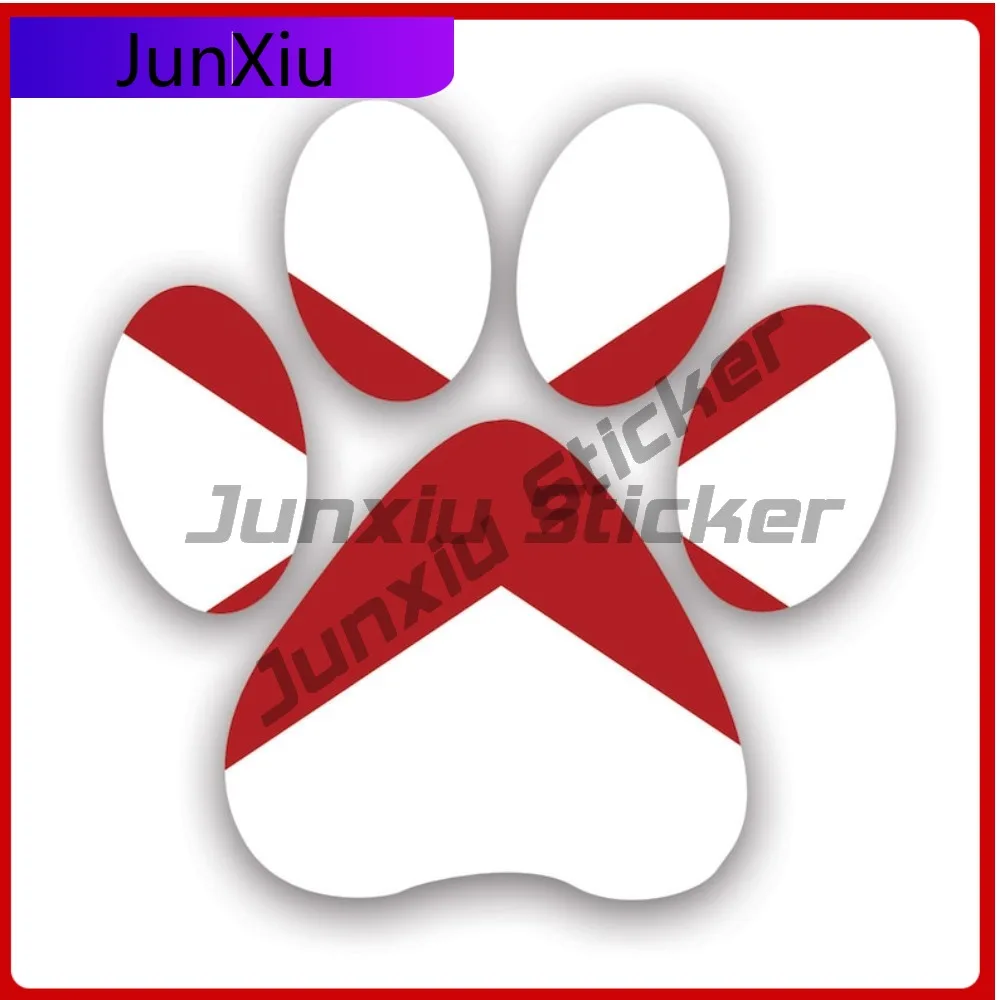 

Alabama State Paw Fade Resistant Scratch Resistant Classic For Car Body Motorcycle Car Window No Residue Self Adhesive