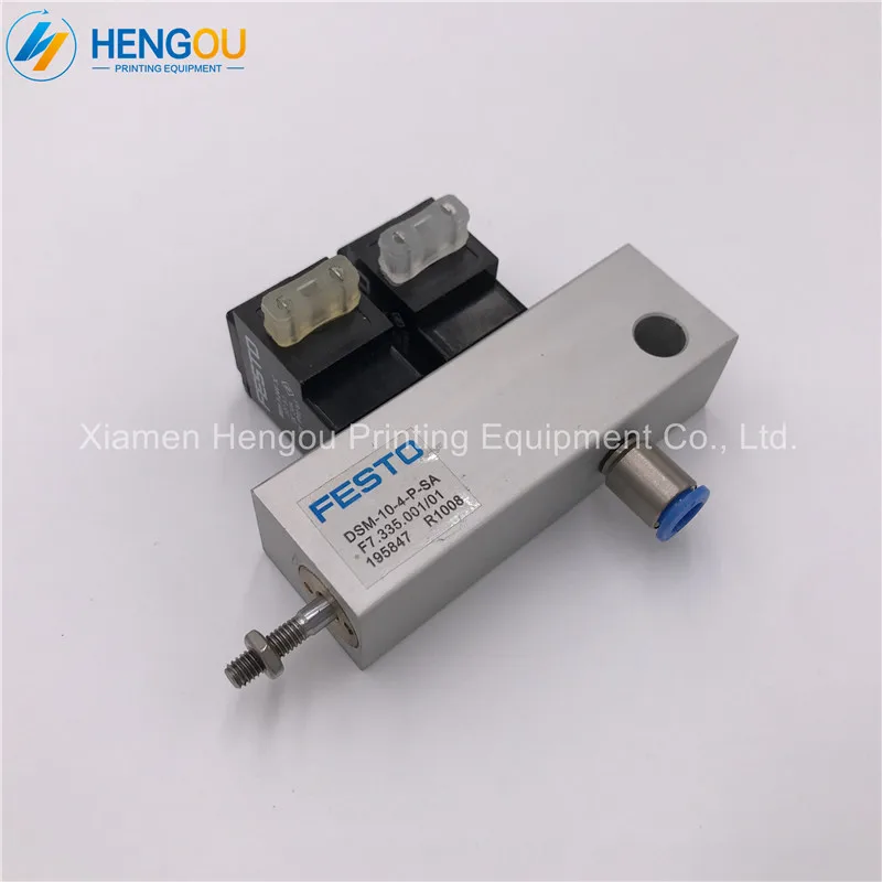 Heidelberg printing press accessories imported solenoid valve F7.335.001 double-headed cylinder solenoid valve with ink valve