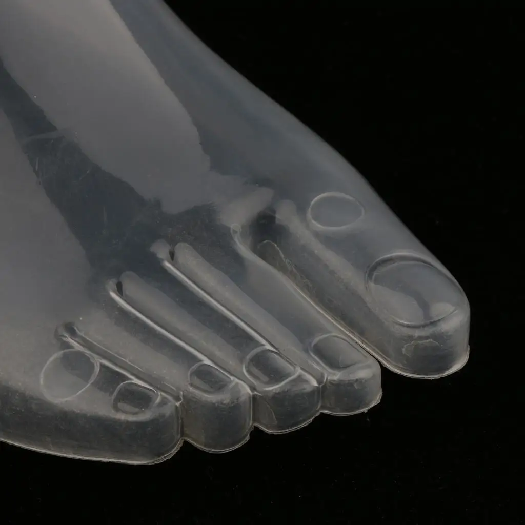 2X رجل امرأة صندل الوجه يتخبط الجوارب عرض لأقدام الحذاء،