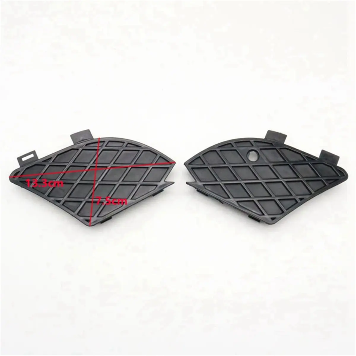 #98B 2108850153 Front Bumper Fog Lamp Cover for Benz E-Class W210 99-03,bumper fog lamp cover,(ABS)