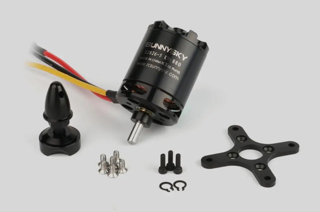 SUNNYSKY 2826 X2826 550 кв 740 кв 880 кв 1080 кв 650 Вт NMB шарикоподшипники Outrunner Бесщеточный запатентованный двигатель для техники баланса