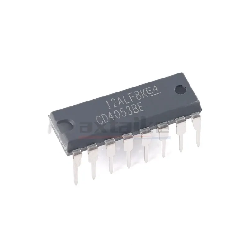 10PCS CD4053 CD4053BE DIP-16 CD4053BM96 CD4053BM SOP-16 CD4053BPWR CM053B TSSOP-16 SMD Multiplexer Switch ICs CMOS Triple 2Ch