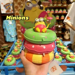 [Disponibile] Genuine Universal studio Minions Swim Circle ventosa piccolo Fan Tim Bear Flower Pendant Sequin Mermaid Pendant