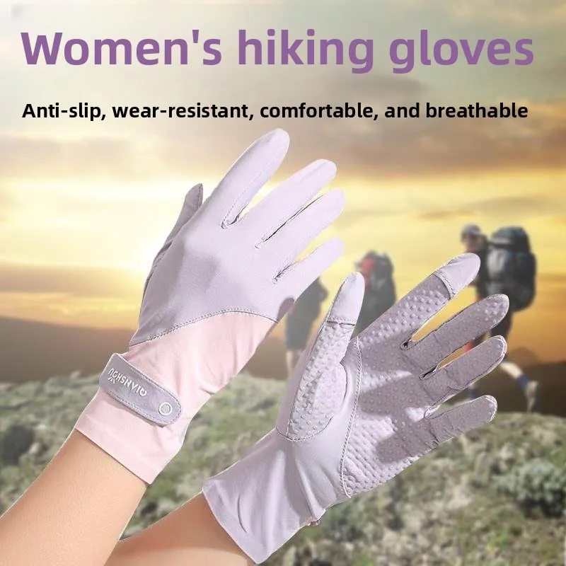

Unisex Climbing Mountaineering Gloves Outdoor Hiking Cycling Sun Protection Driving Fitness Anti-slip Special Sports Rock Cli...