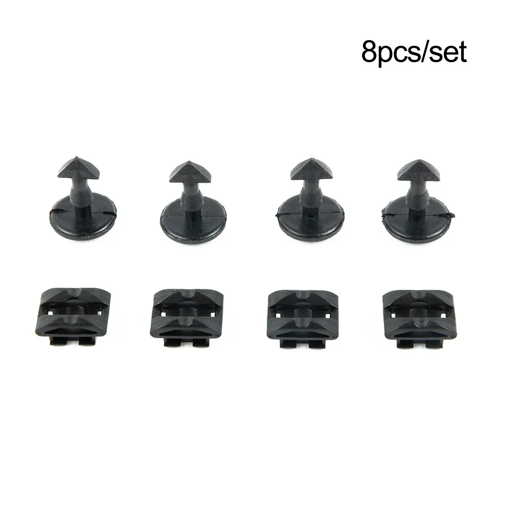 For LR2 LR3 LR4 Rivets Tow Eye Clips Lightweight Parts Rear Bumper Waterproof 8pcs/4sets DYF500010 DYR500010 New