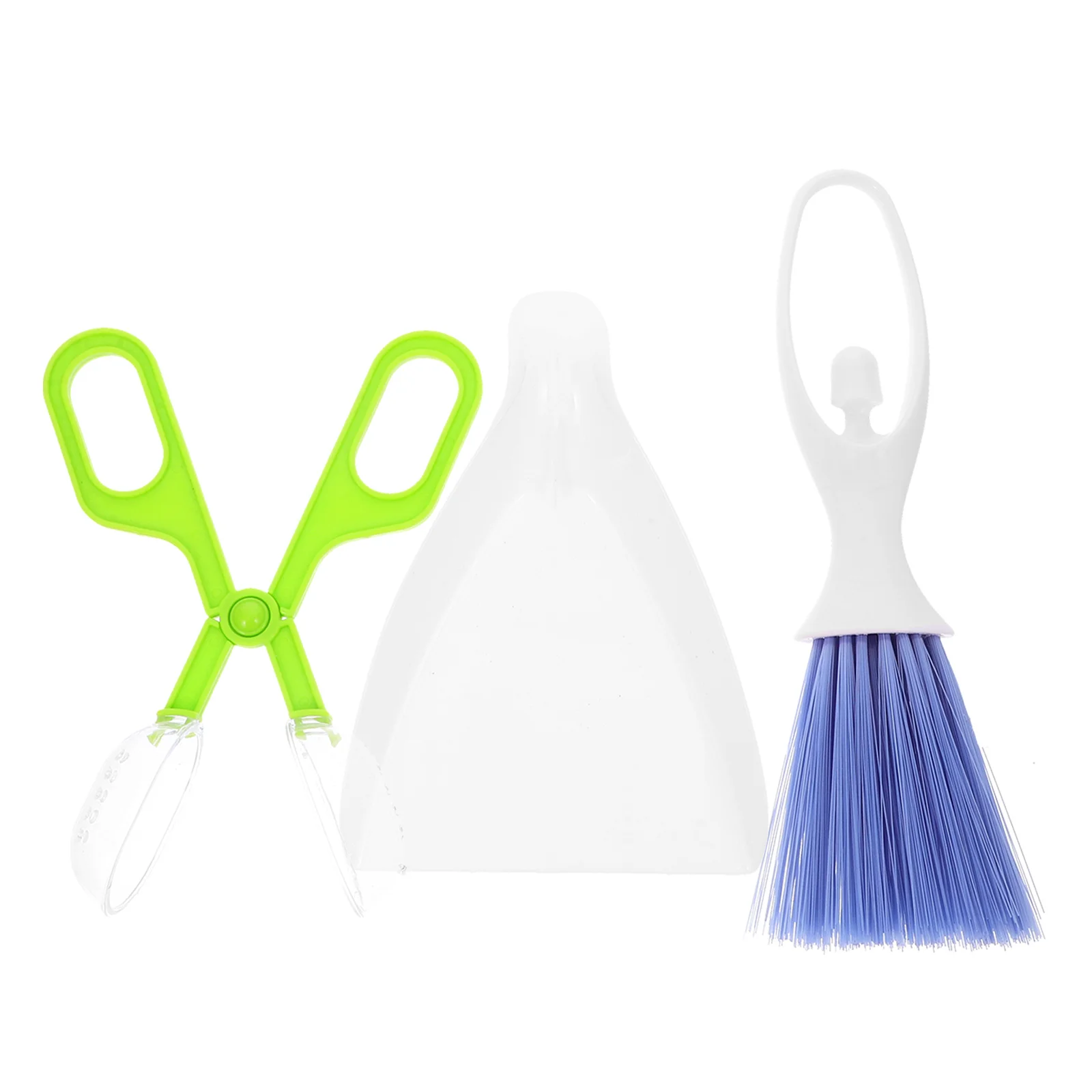 

3Pcs Small Animal Cleaning Tools Mini Broom Dustpan Scooper for Reptile Cage Hamster Rabbit Waste Removal Hamster Supplies