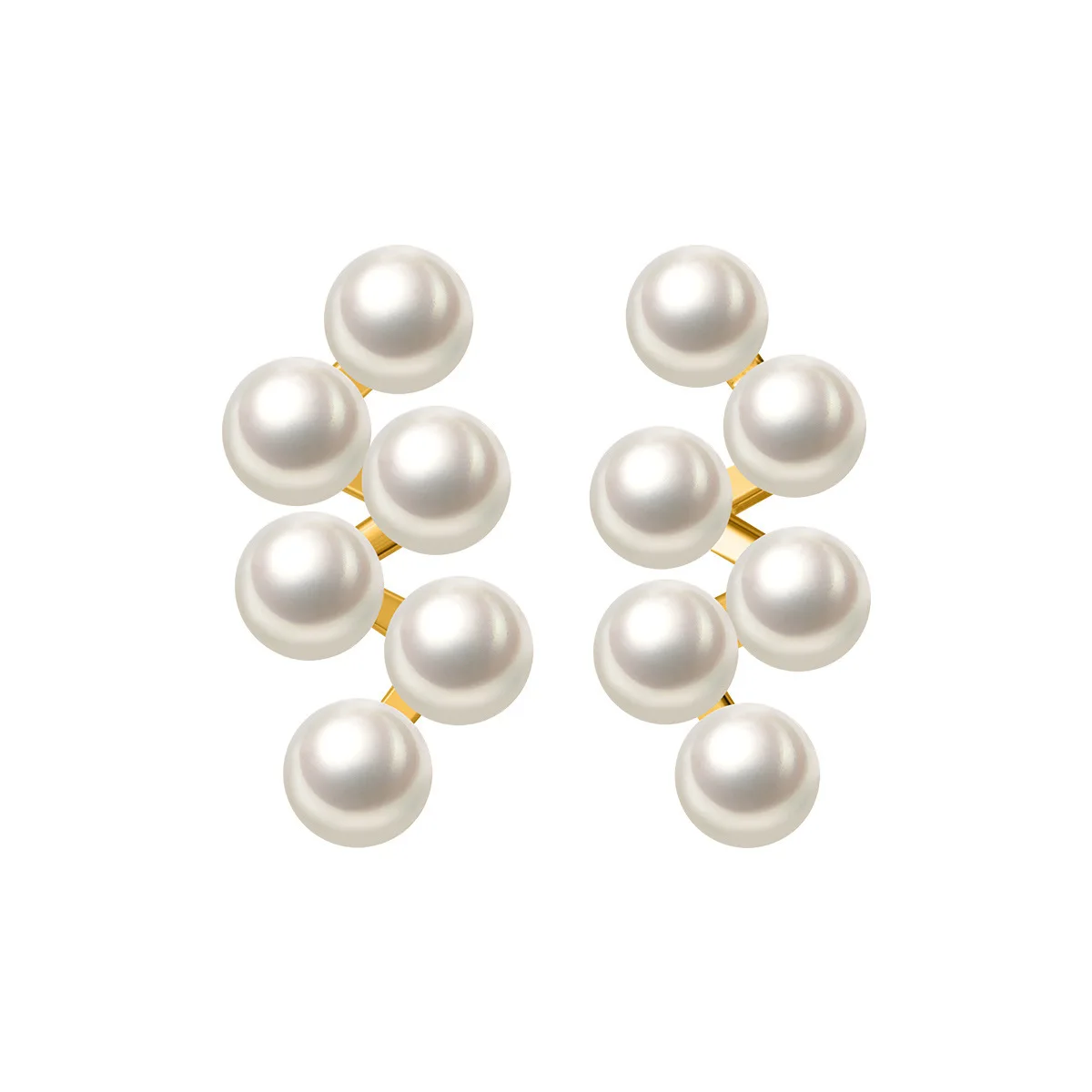 

Элегантные Простые жемчужные длинные висячие серьги RYJU с кисточками для женщин, роскошный модный аксессуар, свадебная помолвка, драгоценности