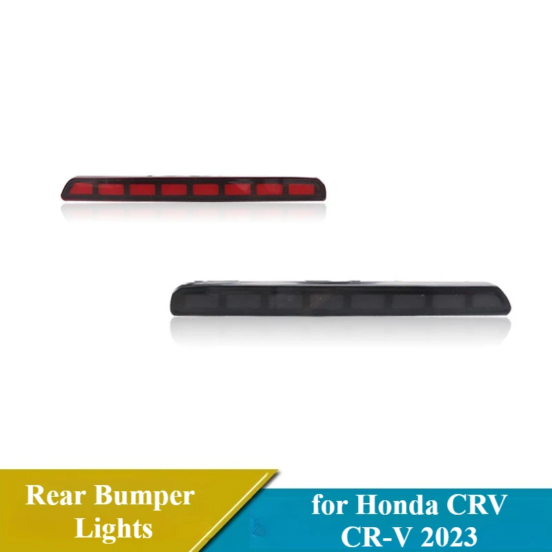 Voor Honda CRV CR-V 240 2023-2025 2 ST LED Achterbumper Licht Gemodificeerde Rem Dynamische Richtingaanwijzers bedrading Model Mistachterlicht