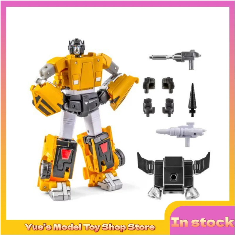 

In Stock Small Scale NANewage H71Y Yellow Hengpao Tiger Trace Lamborghini Supercar Deformation Toy Collection Gift Boy Gift